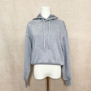 Zenana Stone Washed Cozy Chic Hoodie
